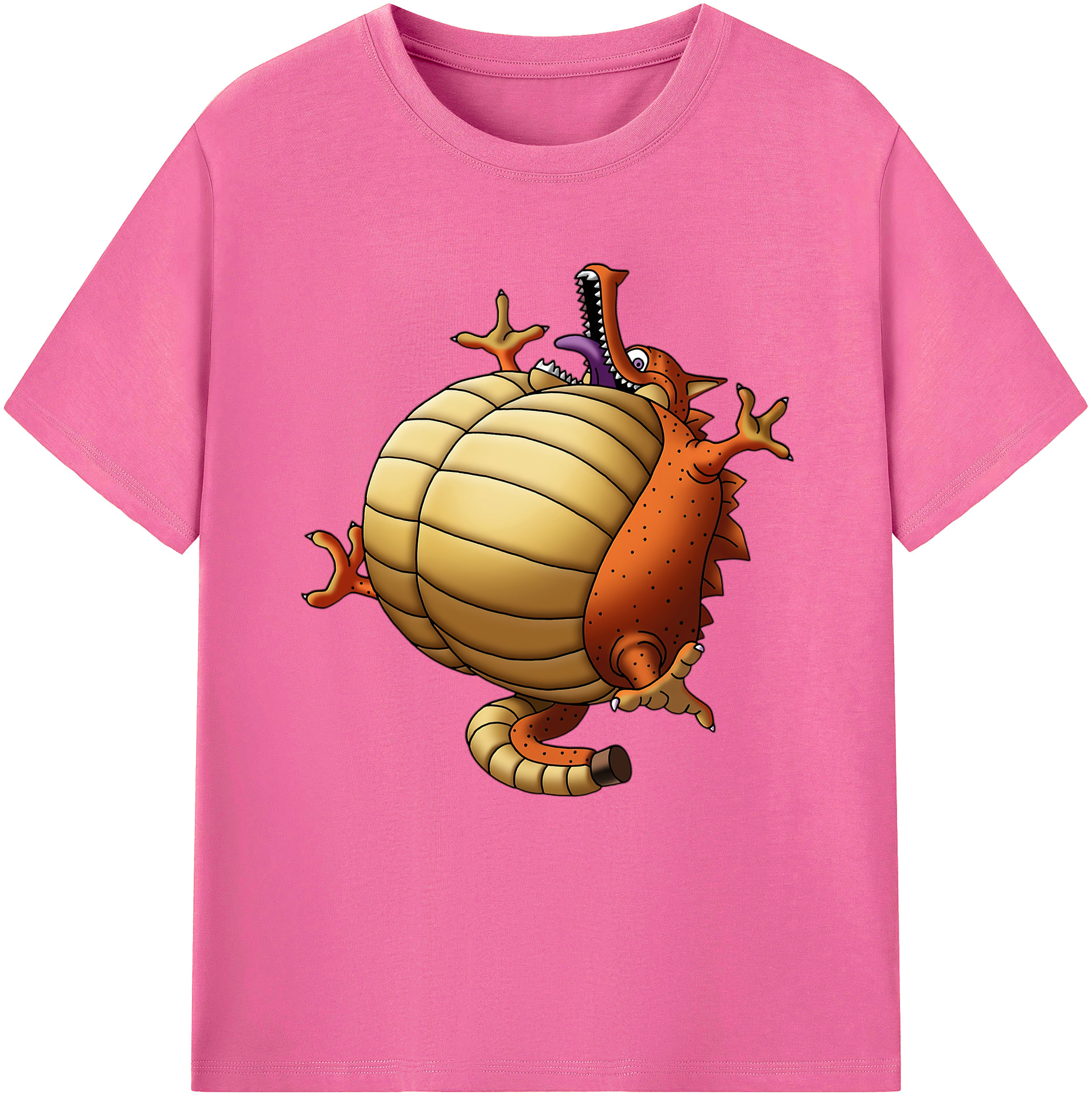 （画像用） ドラゴンクエスト Doragon Kuesuto Dragon Quest レディースカジュアルプリントTシャツ（綿100％）